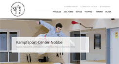 Desktop Screenshot of ksc-nobbe.de